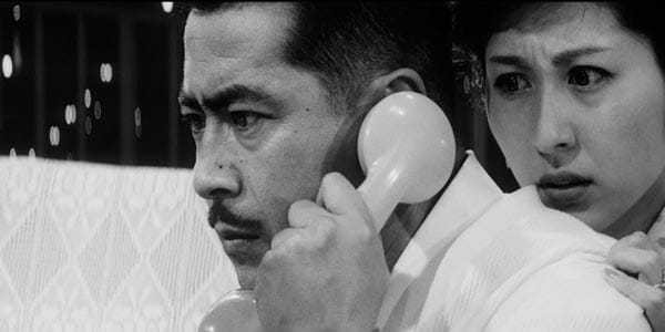 Toshirô Mifune and Kyôko Kagawa
