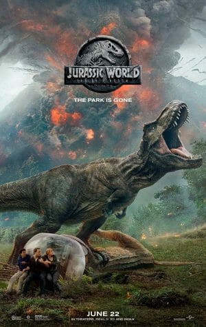 'Jurassic World - Fallen Kingdom' film poster