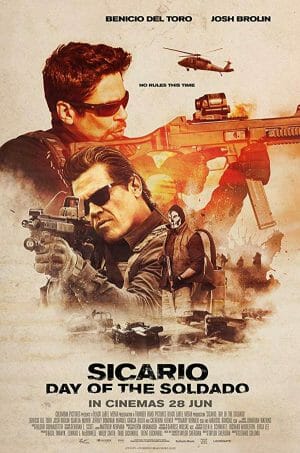 'Sicario: Day of the Soldado' film poster