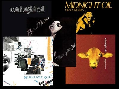 Midnight Oil deep cut albums--covers