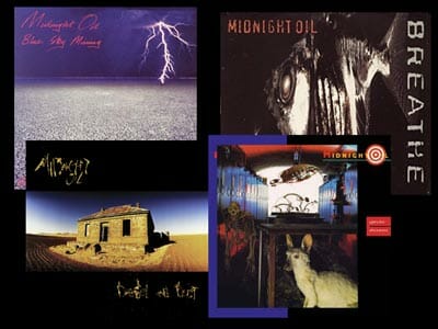 Midnight Oil mandatory albums--covers