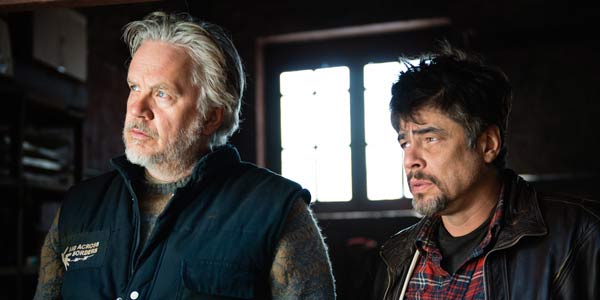 Tim Robbins and Benicio del Toro